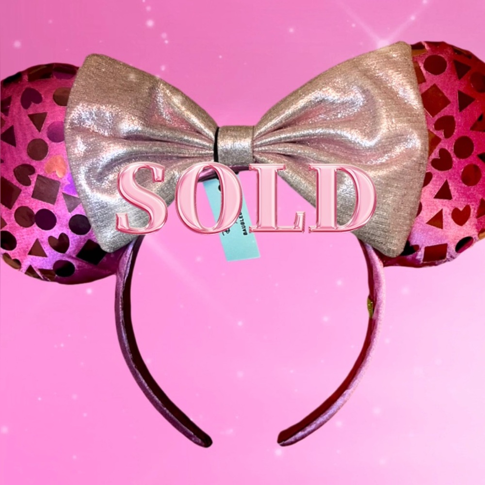 Disney Minnie Mouse Valentine ears